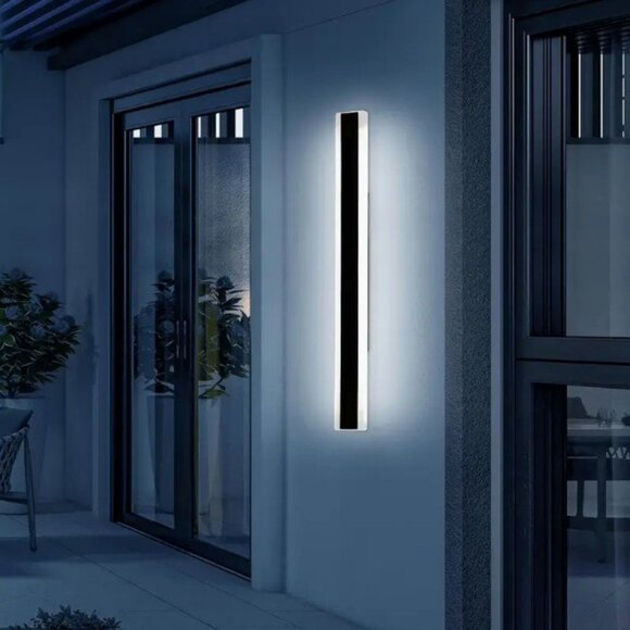 24 INCH SOLAR STRIP LIGHT SCONCE NEW - Picture 1 of 3